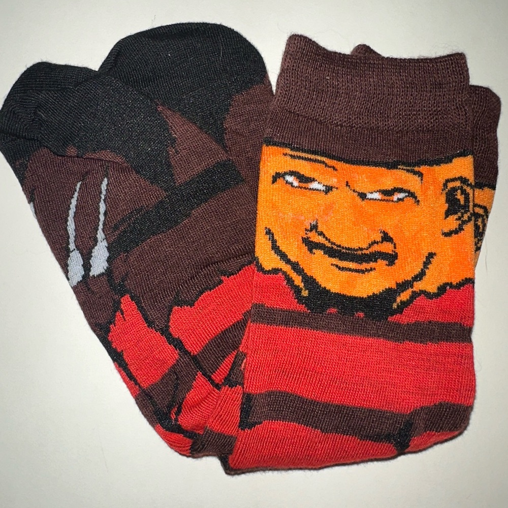 Freddy Krueger Socks (New W/O Tag)